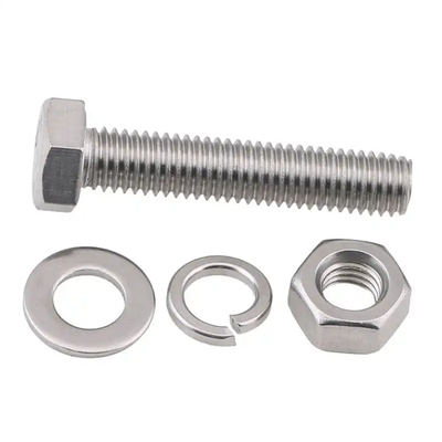 Wholesale Fastener Hex Bolt And Nut And Washer Super Duplex Stainless Steel For Building Machine