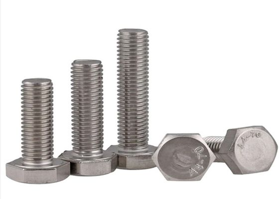 Best price Fasteners DIN933 DIN931 A2 A4 Stainless Steel 304 hex head bolts nuts