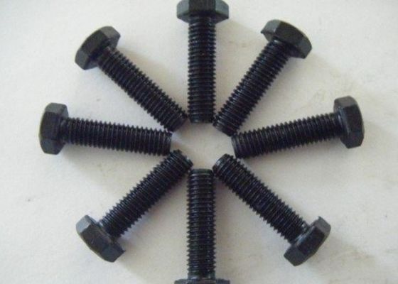 Carbon Xylon Coated Stainless Steel Bolts High Tensile Bolts Black