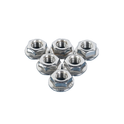 High Quality Stainless Steel 304 316 DIN6923 Hex Serrated Flange Nut