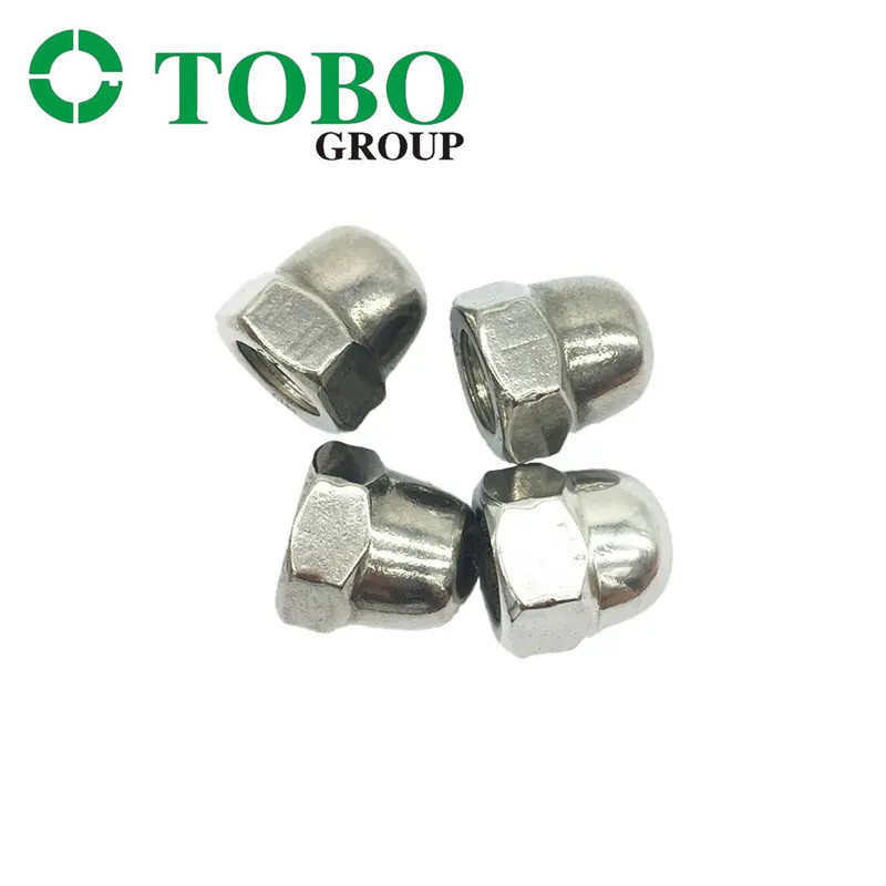 TOBO Din 1587 M3-15 SS316 stainless steel dome nut for factory