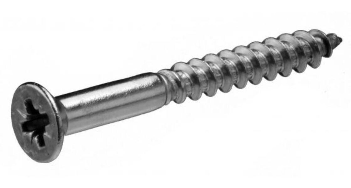 Din7997 Stainless Steel Metal Screws Q195 Cross Recessed Countersunk Head Screw