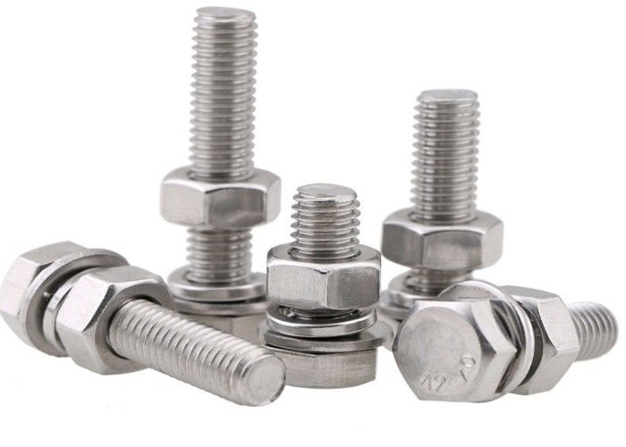 Hot Selling 316 316L With Washer And Nut Stud Stainless Steel Bolts