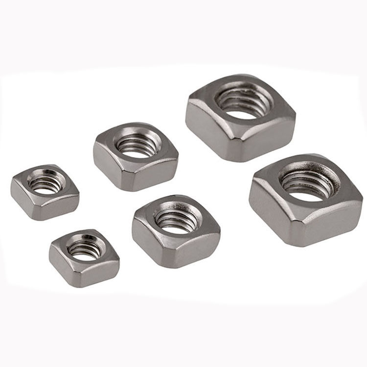 Square DIN557 Hex Head Nuts M10 Stainless Steel Nuts