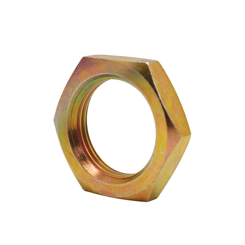 Copper M10 Hex Head Nuts ANSI A193 Serrated Flange Nuts