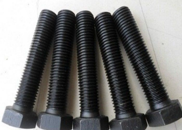 Carbon Xylon Coated Stainless Steel Bolts High Tensile Bolts Black